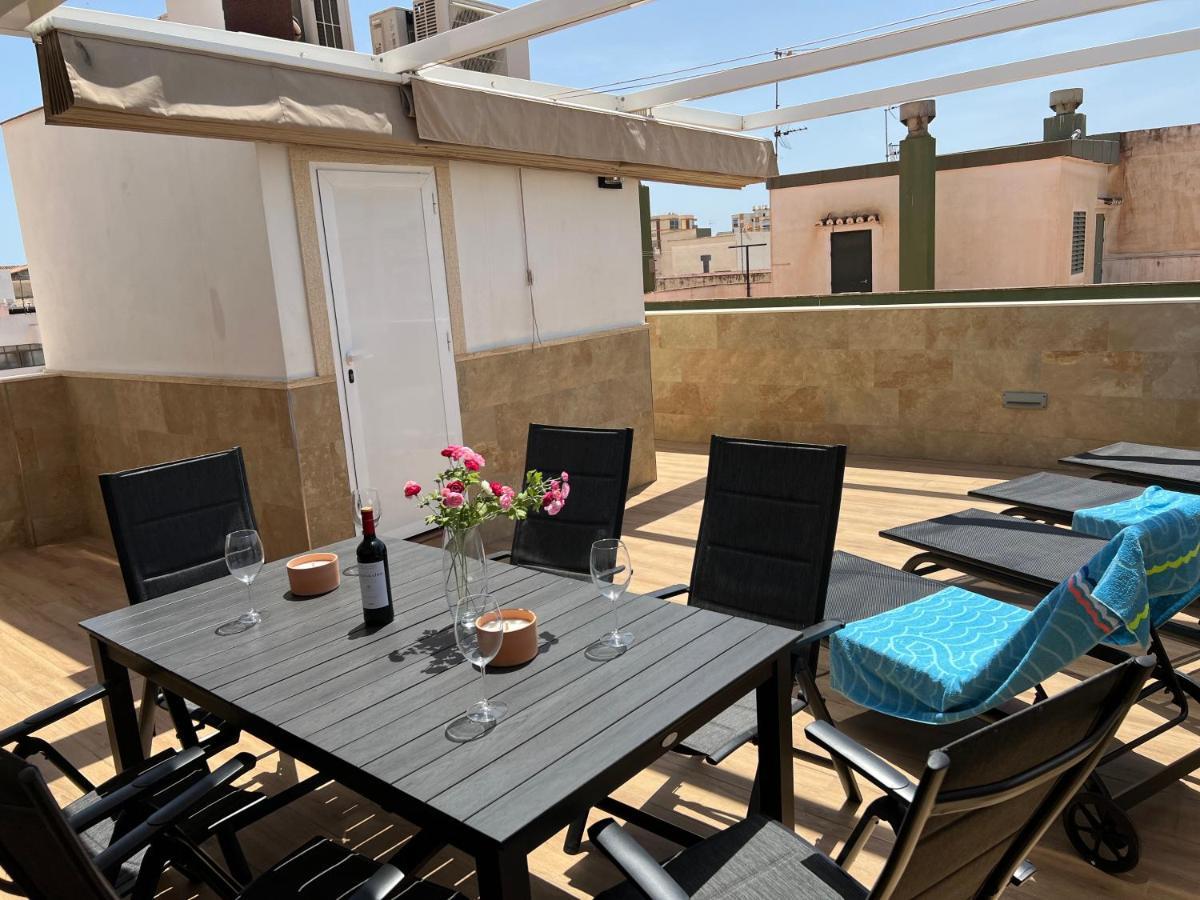 Luxury 190M2 Amplio Apartamento Moderno Con Terraza En La Azotea De 50M2 Junto A La Playa, En El Centro De Torre Del Mar, Malaga, Modern Large Apartment With 50M2 Roof Terrace By The Beach, Right In The Center Of Torre Del Mar, Malaga Exterior foto